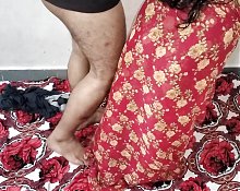 Beautiful Indian Muslim Wife Giving Deep Throat Blowjob